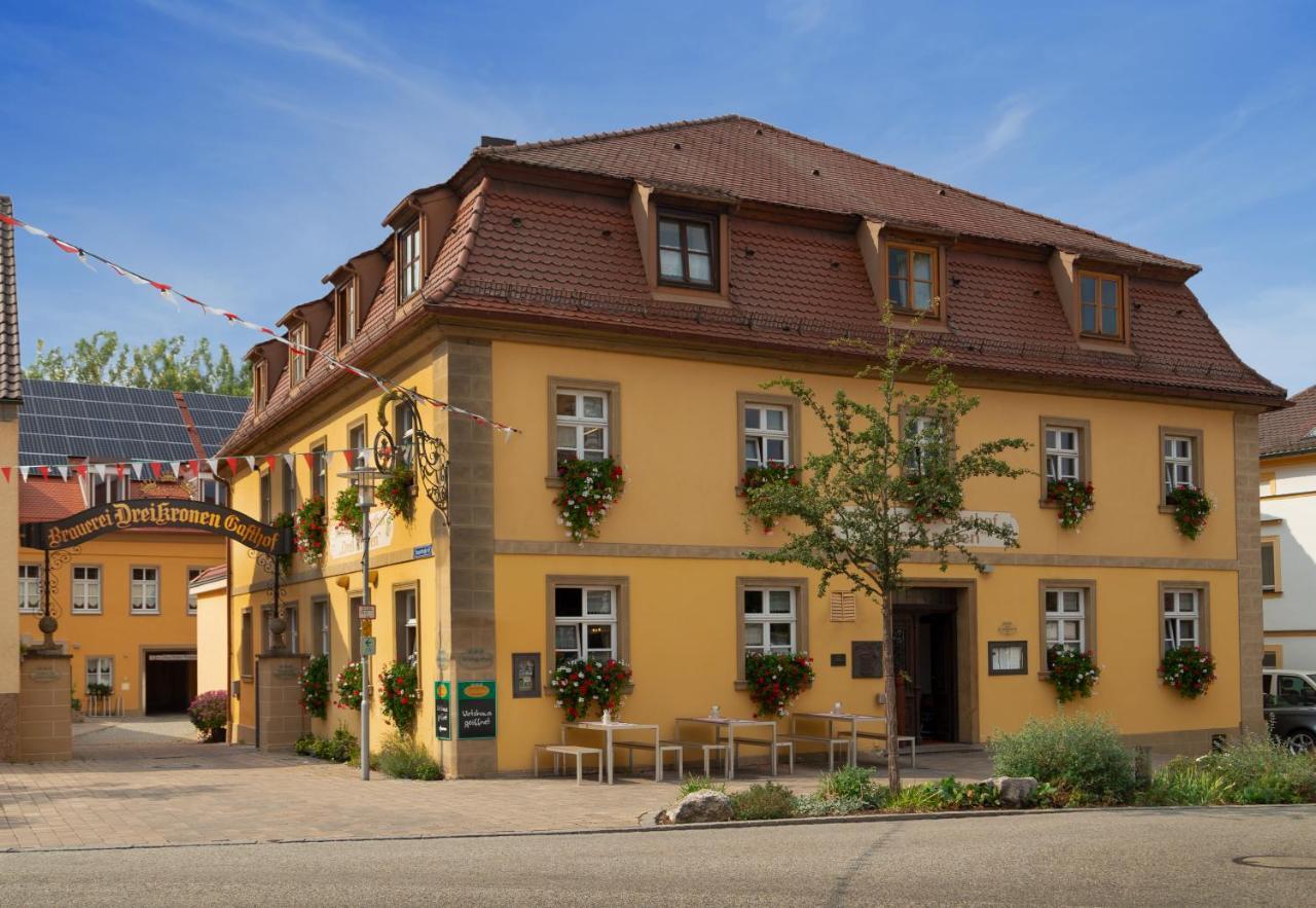 Hotel & Brauereigasthof Drei Kronen Мемелсдорф Екстериор снимка